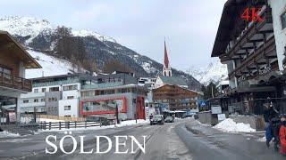 Sölden Tirol, Ötztal Austria ; best ski area of Europe