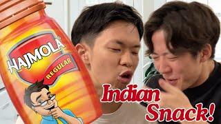 [Reaction] Japani logo ko Indian snack try karwaya