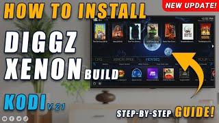 New Diggz Xenon Omega KODI Build | The Best Working Build 2024