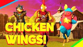 *NEW* CHICKEN WINGS EMOTE IN FORTNITE!!