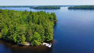 SOLD - 1,000+ ft / Private point on Taylor Island • Lake Muskoka $1,795,000