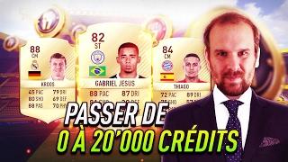 FIFA 17 - DÉFI AR - PASSER DE 0 A 20 000 CREDITS LE PLUS RAPIDEMENT POSSIBLE !