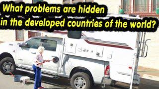 What problems are hidden in the developed countries of the world?