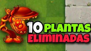 PLANTAS ELIMINADAS DE PLANTAS VS ZOMBIES 2!! | lubo | plantas vs zombies