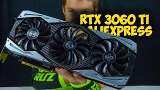 Видеокарта Rtx 3060 ti Soyo с Aliexpress