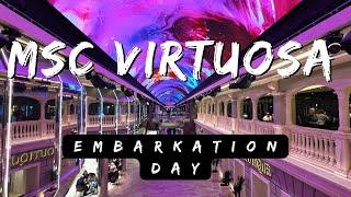 SOLO Cruising on MSC Virtuosa - Embarkation Day