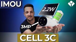 Camera All In One cu panou solar, Wi-Fi și baterie | IMOU Cell 3C