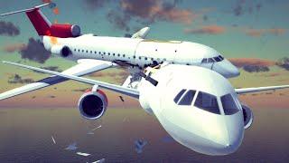 Midair Collisions, Air Shootdowns & Airplane Crashes | Besiege