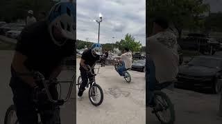 Barspin to manual to Tailwhip #rideordie #bmxpro #viral #bmxbike