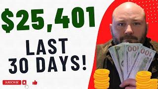 How I Made $25,401.95 in 30 Days - Multi-Channel Affiliate Marketing (3 STEPS)