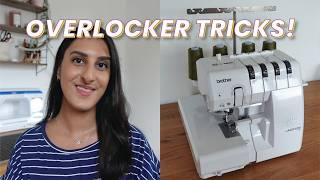 Did you know your overlocker can do THIS? 3 Serger Sewing Techniques to try!!