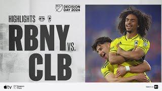 New York Red Bulls vs. Columbus Crew | Full Match Highlights | Decision Day 2024