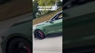 2022 SHELBY GT500 Vs Hellcat Charger Redeye!