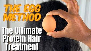 DIY Egg Hair Mask for Healthy Natural Hair