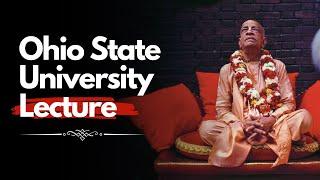 Ohio State University | Srila Prabhupada Lecture