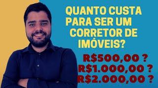 Quanto custa para ser um corretor de imóveis? Quanto tempo gasta para ter o Creci? Valores curso tti