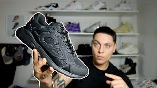 Dior x Stone Island B30 Triple Black Sneaker (Review) + ON FOOT