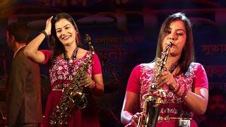 ️90s Jhankar️ Saxophone Music || Saat Samundar Paar Main Tere | Saxophonist Lipika | Bikash Studio