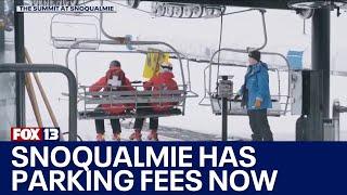 Summit at Snoqualmie to charge daily parking fees. Here's why