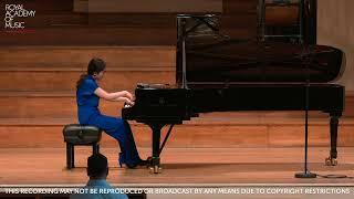 Jiali Wang plays Brahms Piano Sonata in F minor, Op.5, Movement 5