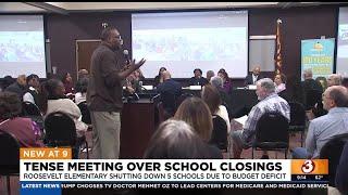 Tensions run high as Phoenix district ponders closing schools