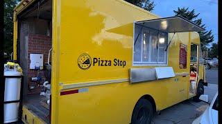 Opening Day / My First Live Food Truck Event / Local Farmers Market in Homebuilt Pizza Truck