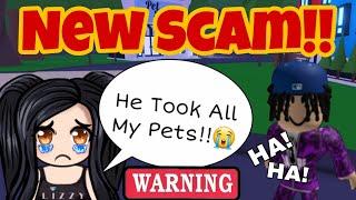 New Scam In Adopt Me Watch This So You Don't Get Hacked!! ️