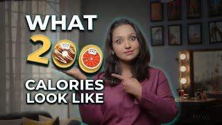 What 200 Calories look like & Healthy desi diet options