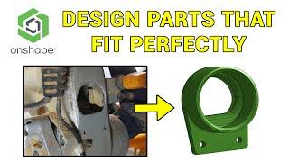 Parts that fit odd shaped objects - 3D design for 3D printing pt4