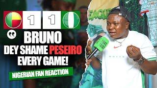 BENIN REPUBLIC 1-1 NIGERIA ( Henry - NIGERIAN FAN REACTION) - 2025 AFCON Qualifiers HIGHLIGHTS 23-24