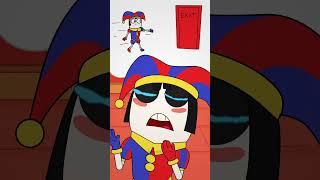 The Saddest story of POMNI The Amazing Digital Circus (Cartoon Animation) #shorts