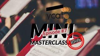 YCAT Mini Masterclasses #7 Special Edition – How to programme your concert by Ema Nikolovska (P1)