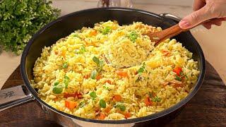 ️This rice recipe is so good! I could make it every week! Incredibly delicious!