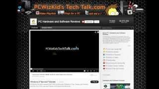 New Youtube Design and whats coming up next on PCWizKid's Tech Talk