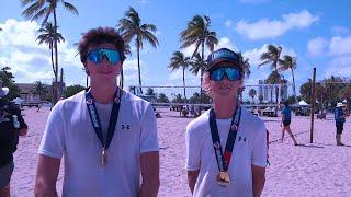 Boys 16U Open Division National Champions | 2022 USA Volleyball Beach National Championship