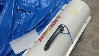 How to fix pulsating flame on DuraHeat forced air heater