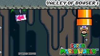 Valley of Bowser 1 | All Dragon Coins | Super Mario World