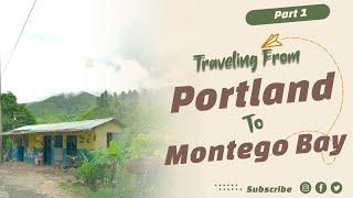 Traveling From Cascade, Portland To Montego Bay, St. James | Part 1 | Driving In Jamaica in 2023