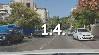 1.4 חציית צומת עם תמרור "עצור" וקו עצירה