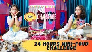 24 Hours Mini Food Eating Challenge |#learnwithpriyanshi