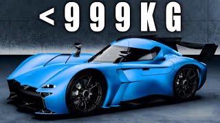 15 Lightest Supercars and Hypercars 2022-2023