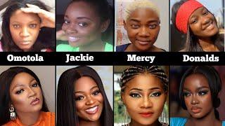 NO MAKEUP FACE OF FAMOUS NOLLYWOOD ACTRESSES  #chinenyennebe #nollywood #nollywoodblockbuster