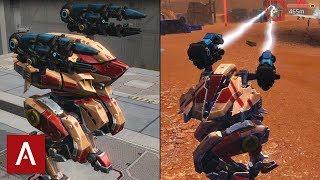 War Robots: Kumiho Medium Robot Gameplay | MAX LEVEL