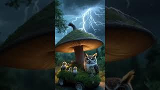 "Storm Shelter: The Owlmobile’s Enchanted Escape" #horror #animation #creepy