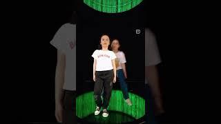 Dancing Kids in Matrix Tunnel! #ÇifteŞekerlerTV #Shorts