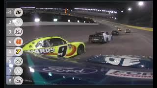 Nascar xfinity series at Las vagas in car camera with COLE CUSTER #00 DOOR TO DOOR RACING