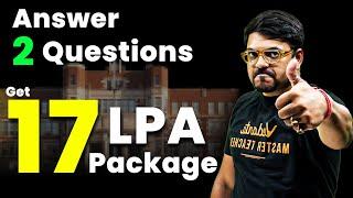 Earn 17 LPA Package with this College | Step by Step Roadmap | Harsh Sir