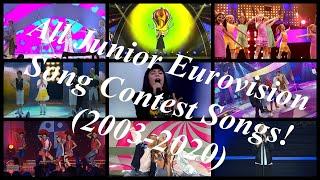 A RECAP of all Junior Eurovision Song Contest songs (2003-2020) | JESC