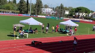 Neil Barton 6.55m European Masters silver medal