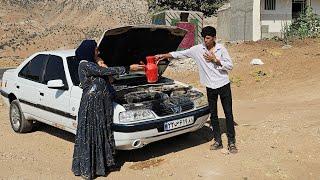 "Susan's help to Reza, this young boy works for Nargis"